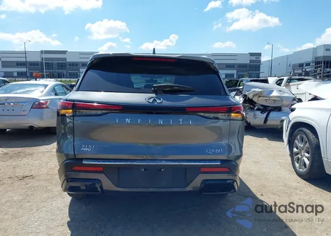 2024 Infiniti Qx60 Luxe Awd из США, поврежденный, VIN 5N1DL1FS5RC337150